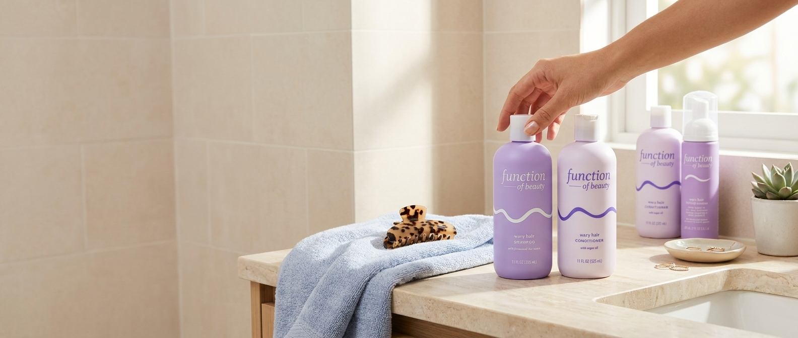 Wavy shampoo