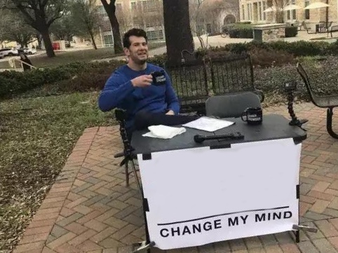 Change My Mind meme about Function of Beauty