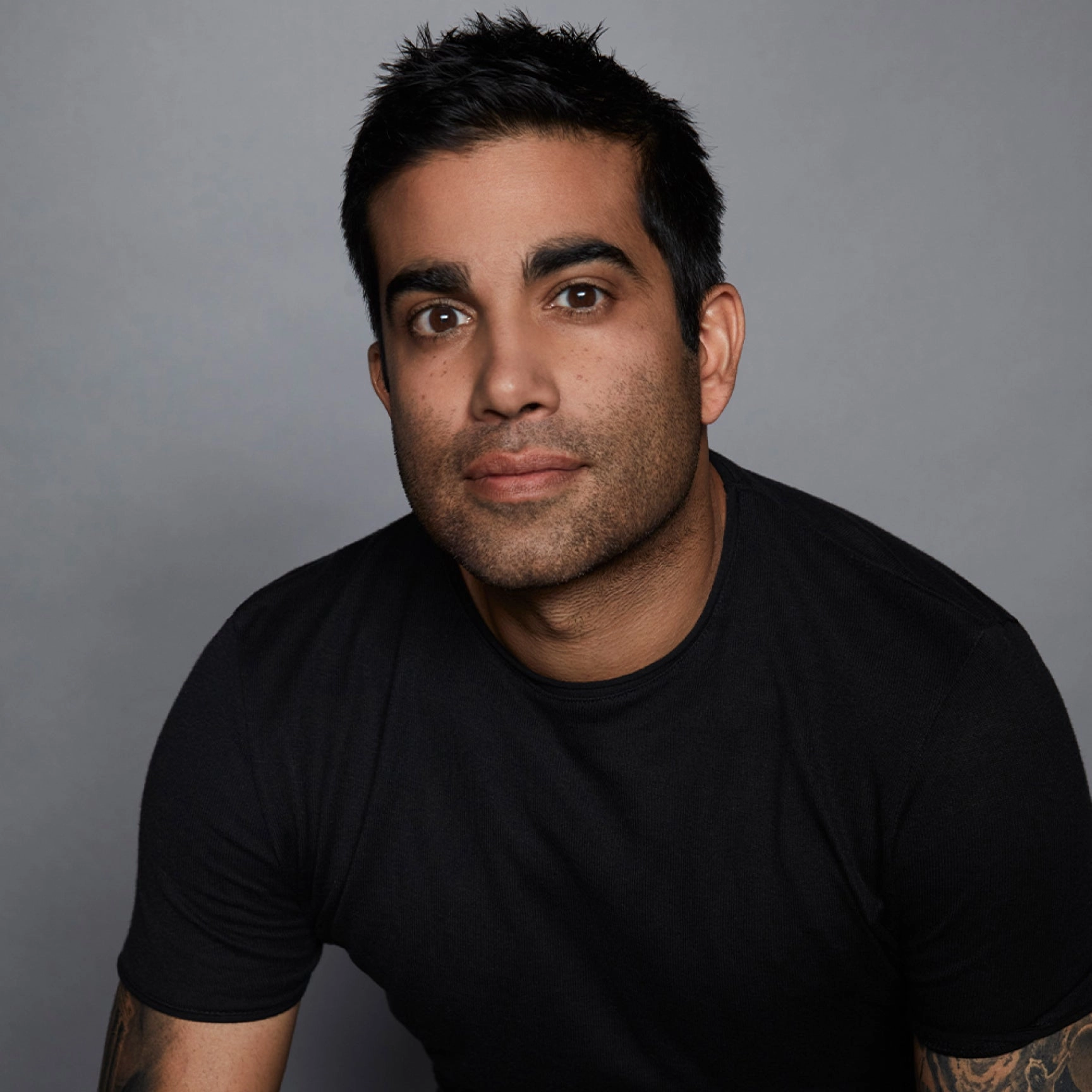 Portrait of Zahir, co-founder of Function of Beauty